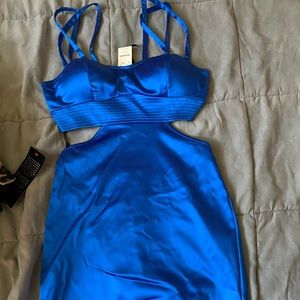 Blue Bebe cocktail dress